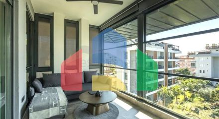 Просторная квартира 3+1 в современном жилом комплексе района Оба