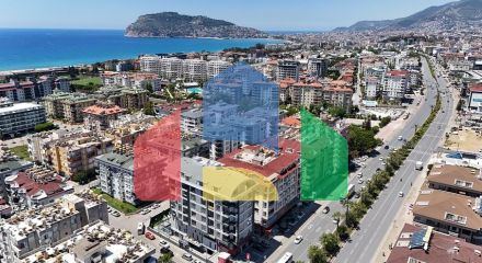 Двухкомнатная квартира 1+1 в современном доме района Оба Двухкомнатная квартира 1+1 в современном доме района Оба