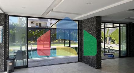 Двухкомнатная квартира 1+1 в современном доме района Оба