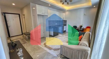 Двухкомнатная квартира 1+1 в современном доме района Оба Двухкомнатная квартира 1+1 в современном доме района Оба