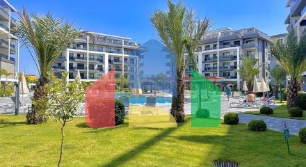 Квартира 1+1 с инфраструктурой комплекса в районе Оба