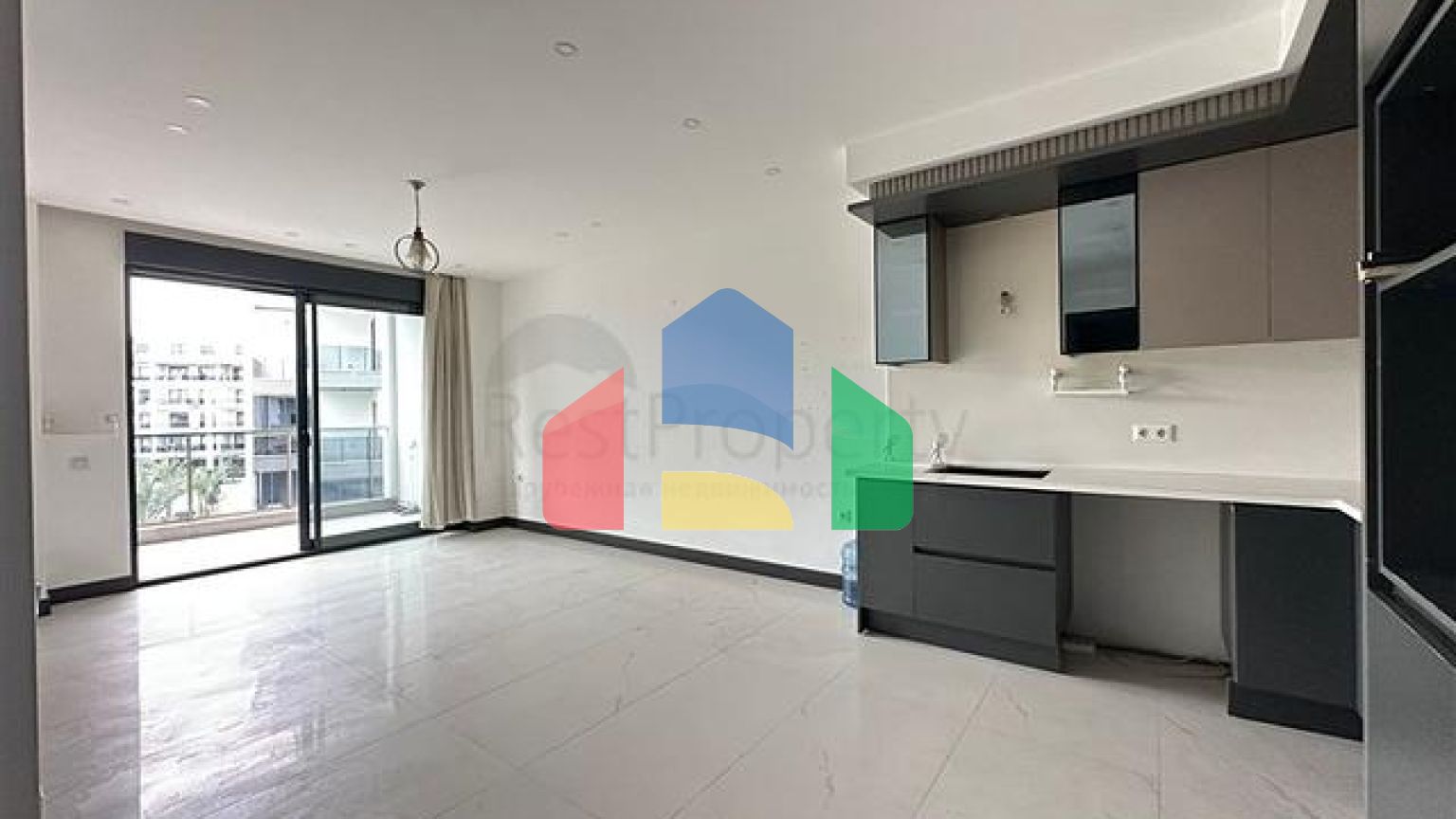 Квартира 1+1 с инфраструктурой комплекса в районе Оба