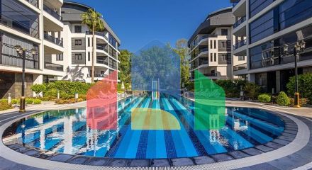 Двухкомнатная квартира 1+1 в современном жилом комплексе района Оба