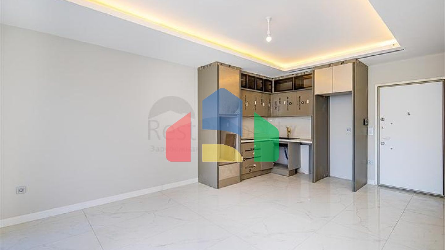 Двухкомнатная квартира 1+1 в современном жилом комплексе района Оба