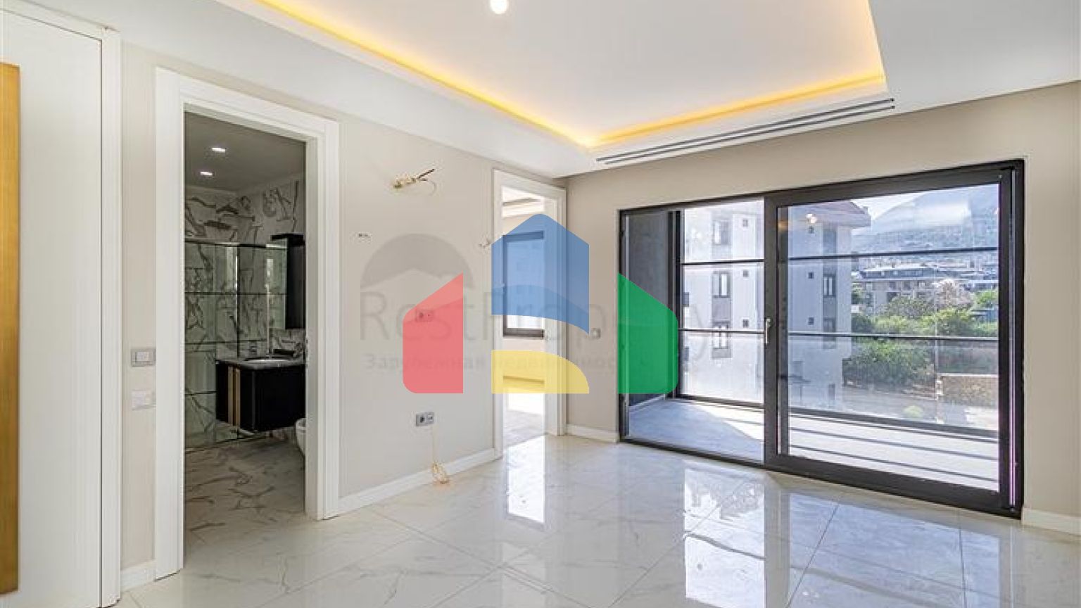 Двухкомнатная квартира 1+1 в современном жилом комплексе района Оба