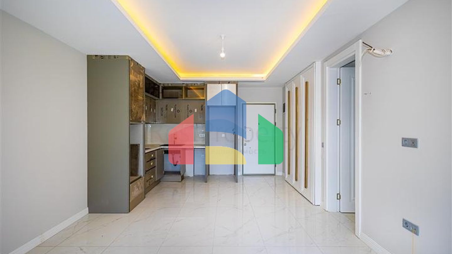 Двухкомнатная квартира 1+1 в современном жилом комплексе района Оба