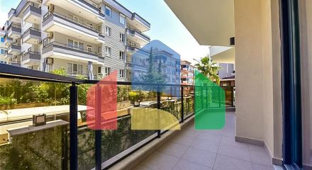 Квартира 1+1 в шикарном комплексе в пешей доступности от моря