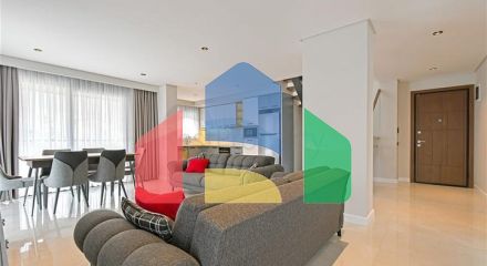 Четырёхкомнатный пентхаус 3+1 с террасой в районе Оба