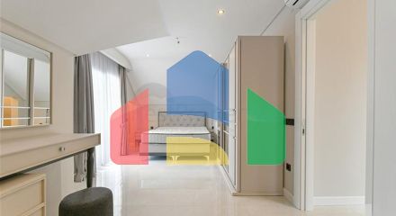 Четырёхкомнатный пентхаус 3+1 с террасой в районе Оба