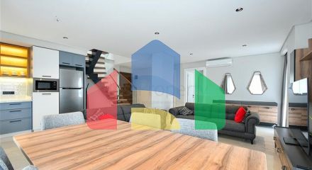 Четырёхкомнатный пентхаус 3+1 с террасой в районе Оба