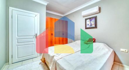 Уютная меблированная квартира 2+1 в районе Оба