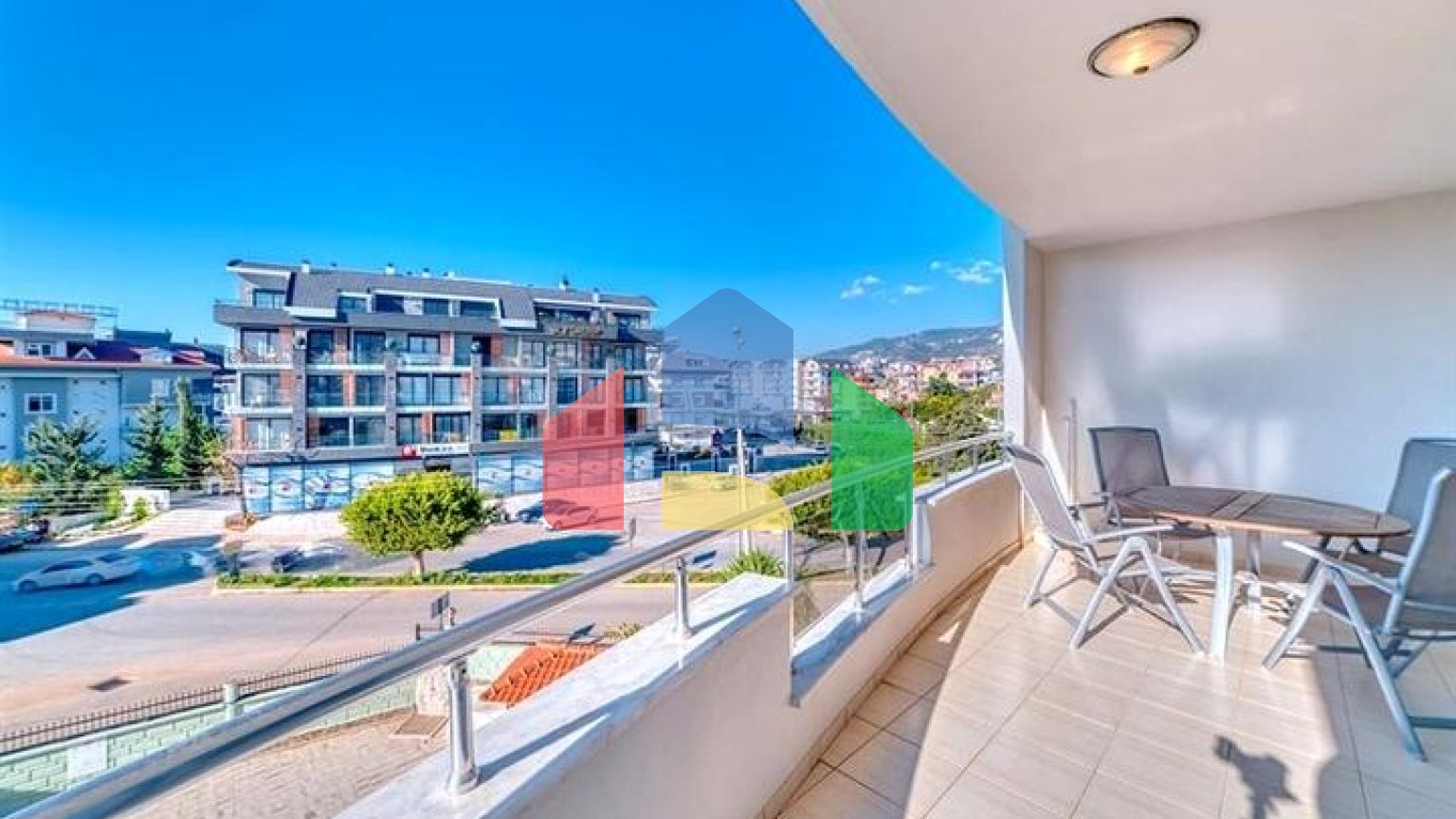 Уютная меблированная квартира 2+1 в районе Оба