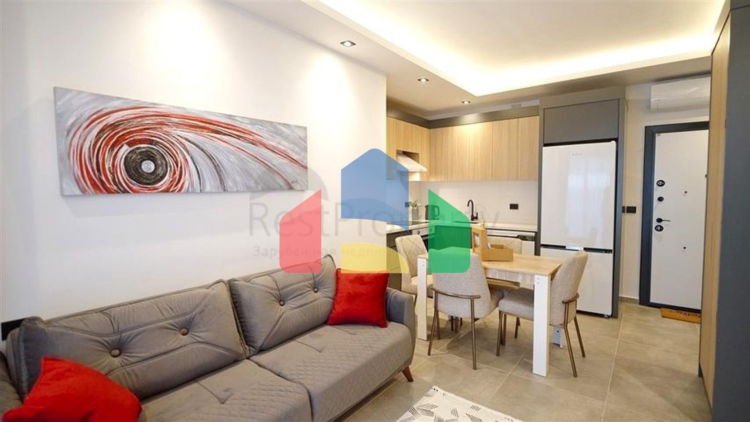 Современная квартира 2+1 в районе Оба