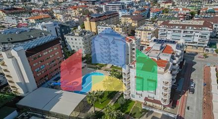 Просторная квартира 2+1 рядом с морем в Оба