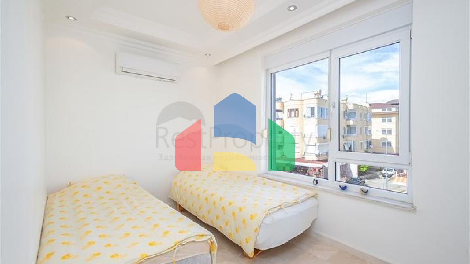 Просторная квартира 2+1 рядом с морем в Оба