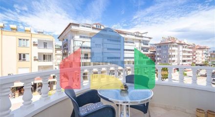 Просторная квартира 2+1 рядом с морем в Оба