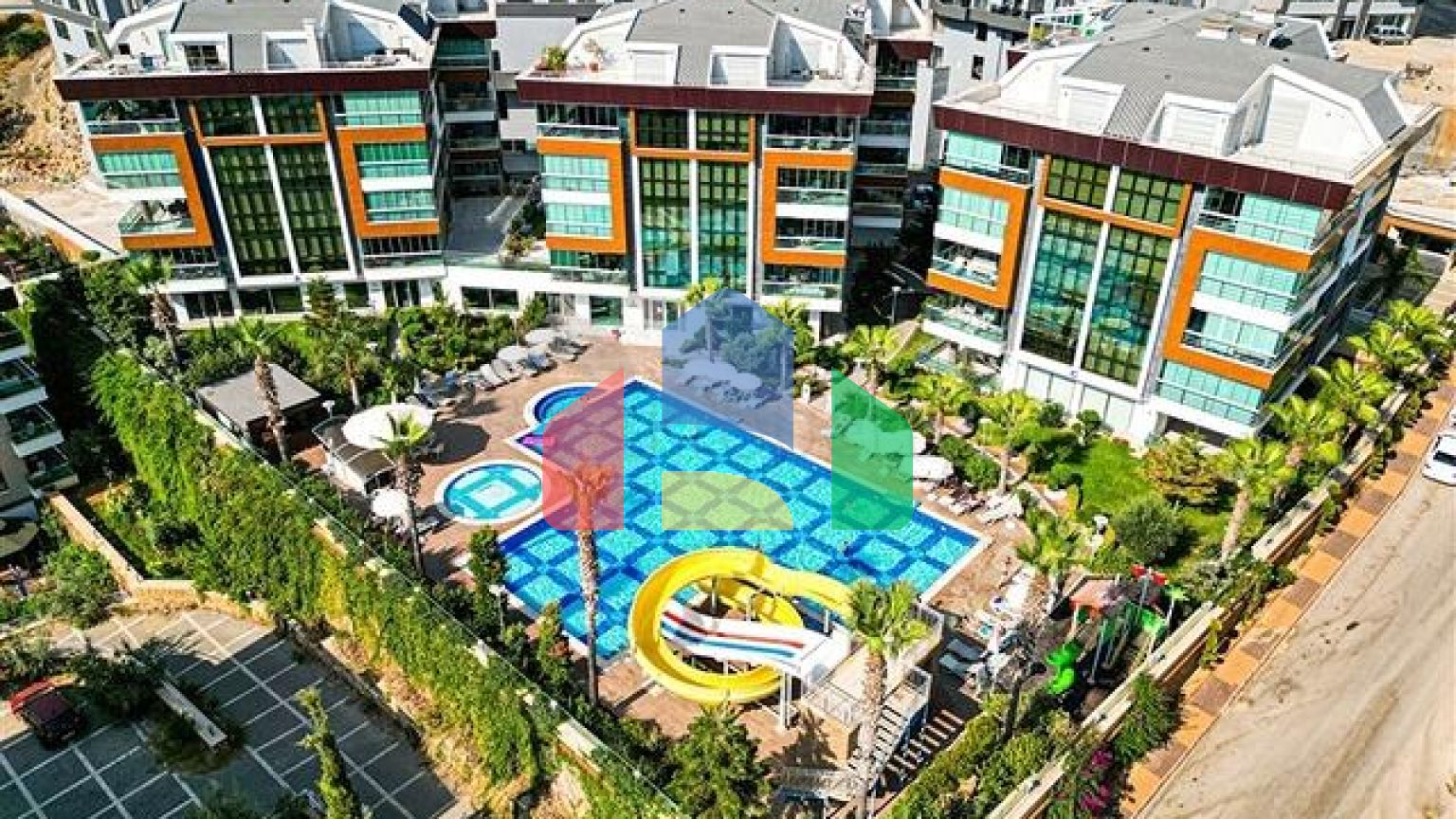 Линейная квартира 3+1 в престижном районе Оба