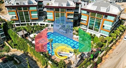 Линейная квартира 3+1 в престижном районе Оба