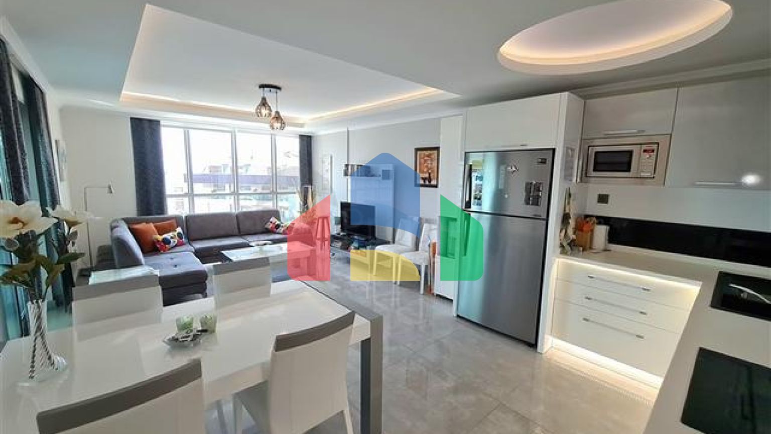 Линейная квартира 3+1 в престижном районе Оба