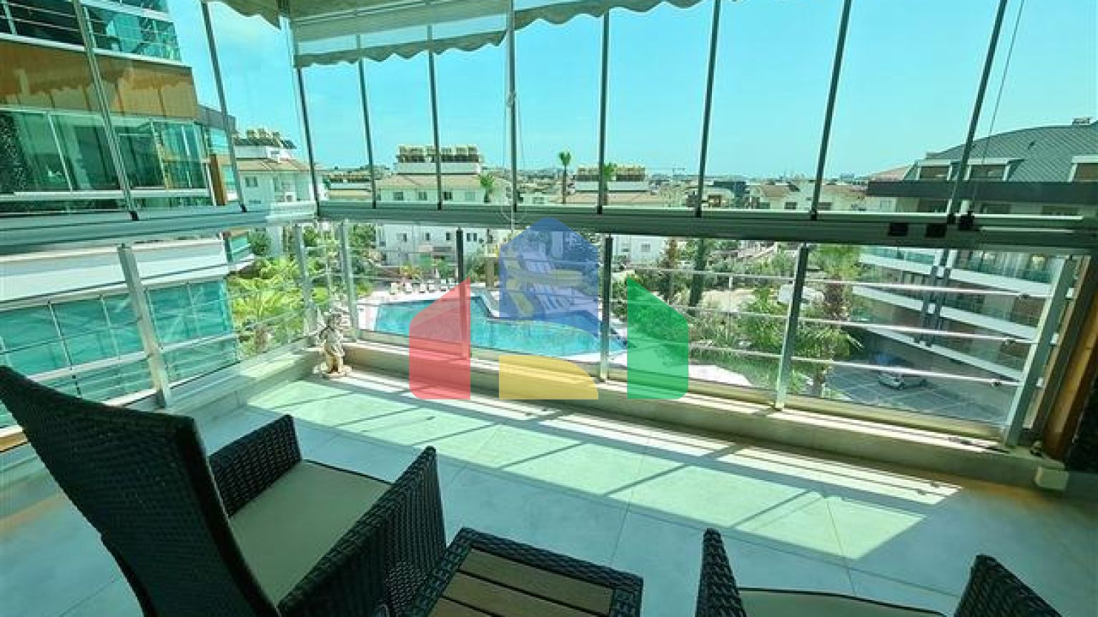 Линейная квартира 3+1 в престижном районе Оба