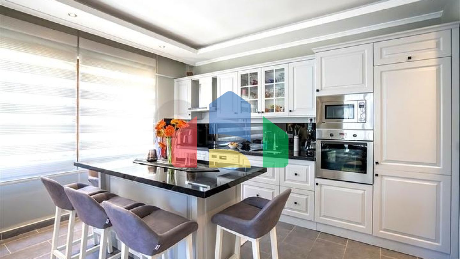 Комфортная 3+1 квартира с развитой инфраструктурой в районе Оба