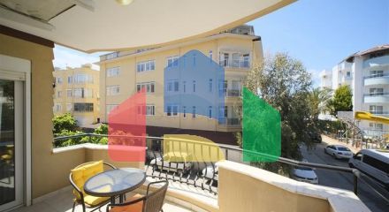 Трёхкомнатная квартира 2+1 в районе Оба рядом с городской инфраструктурой