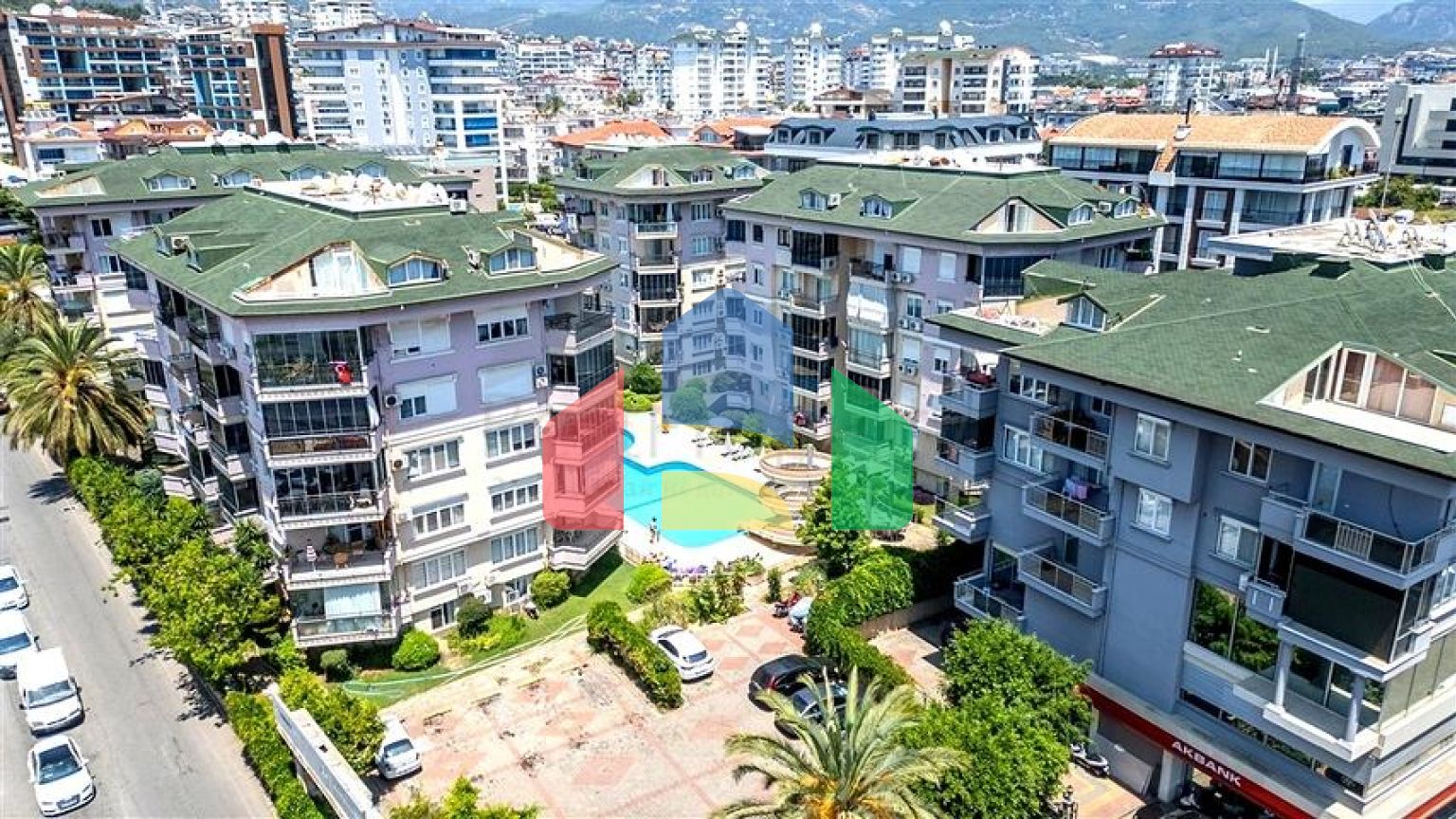 Просторная квартира 2+1 в районе Оба