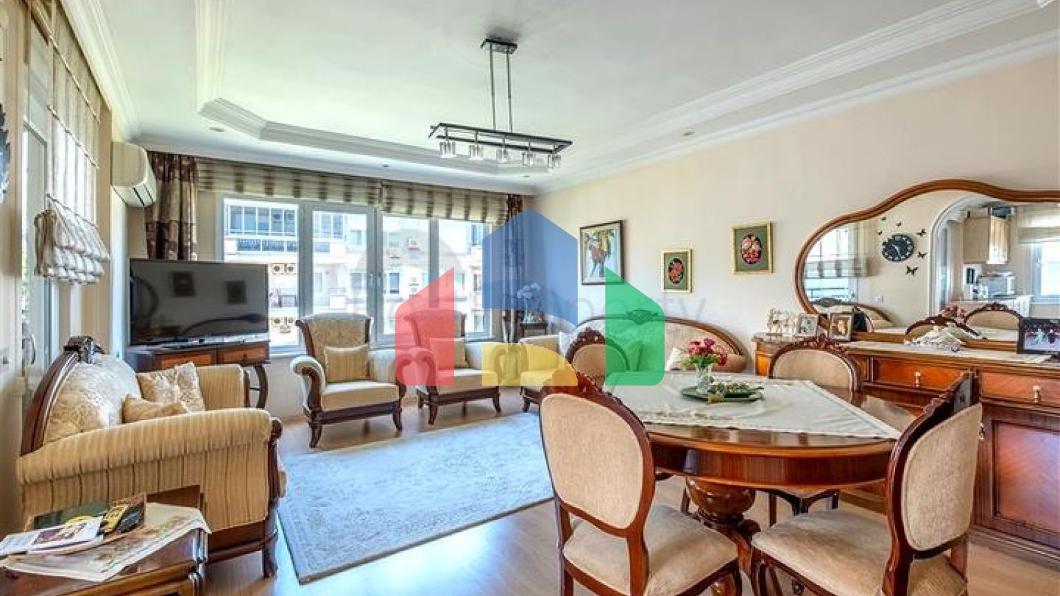 Просторная квартира 2+1 в районе Оба