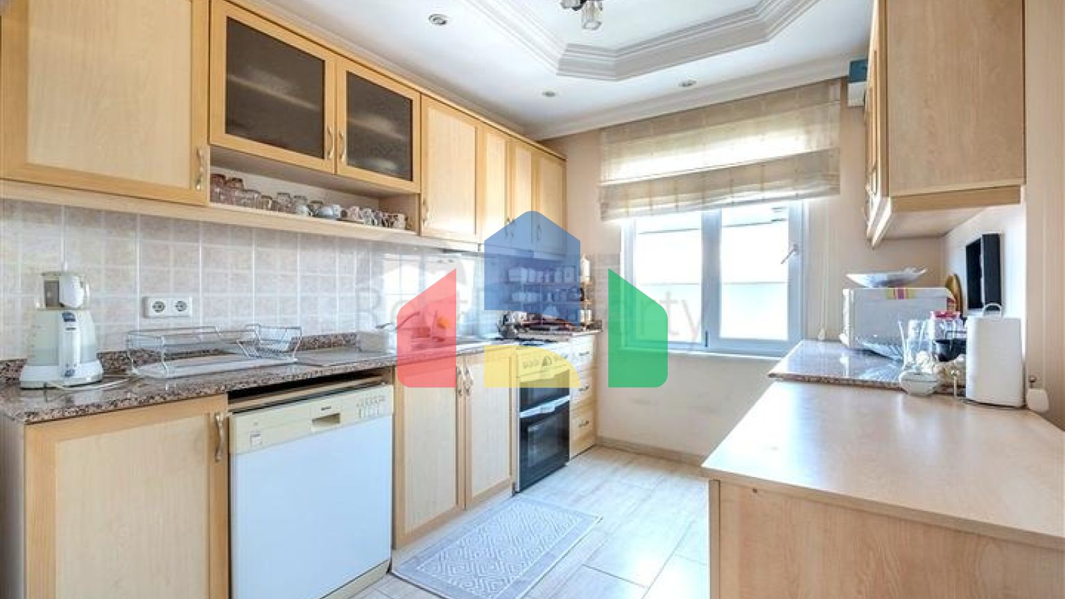 Просторная квартира 2+1 в районе Оба