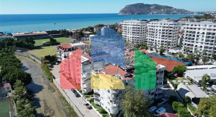 Просторная квартира 2+1 рядом с пляжем в районе Оба