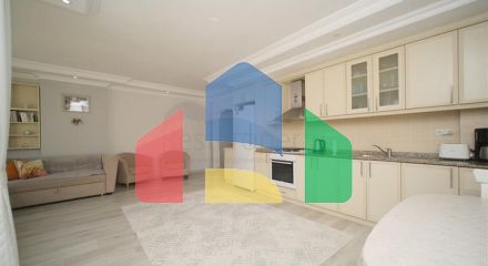 Просторная квартира 2+1 рядом с пляжем в районе Оба