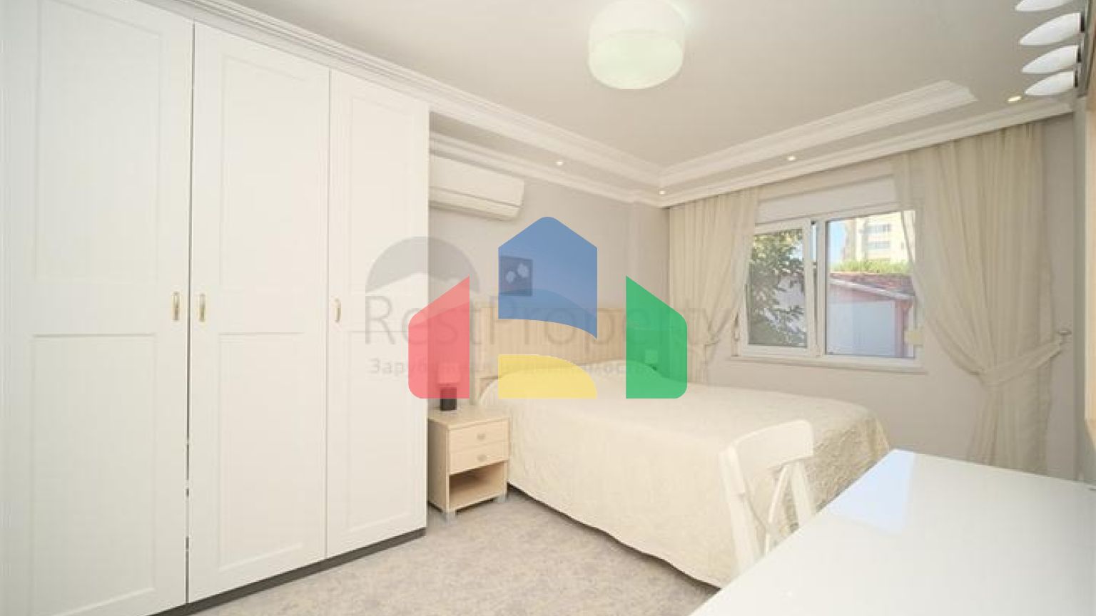 Просторная квартира 2+1 рядом с пляжем в районе Оба