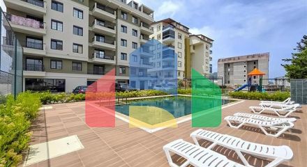 2+1 penthouse with sea view in a new complex