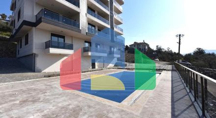 Пентхаус 2 + 1 з видом на гори в Газіпаші