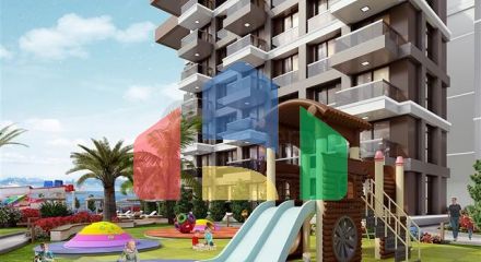 A new complex under construction in a promising area of Gazipasa