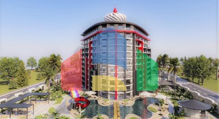 A new project with a hotel-type infrastructure in Gazipasa