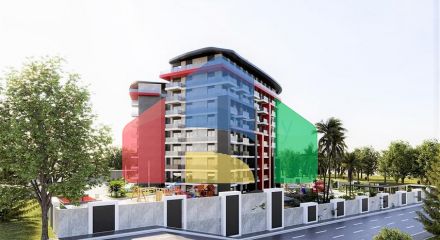 A new project with a hotel-type infrastructure in Gazipasa