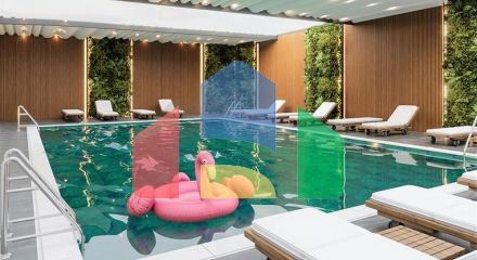 Новый проект с инфраструктурой отельного типа в Газипаша