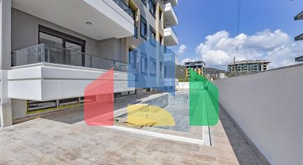 Квартира планировкой 1+1 в районе Газипаша