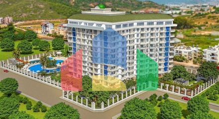 A new premium hotel-type infrastructure project in a promising area of Gazipasa