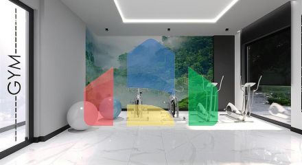 Квартира 1 + 1 в Газіпаші