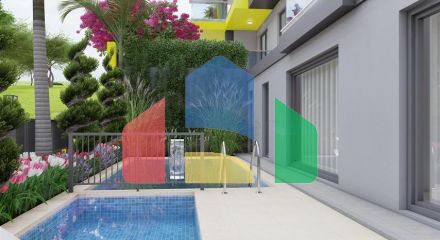 Квартира 1 + 1 в Газіпаші