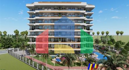 Двокімнатна квартира в споруджуваному комплексі Газіпаша