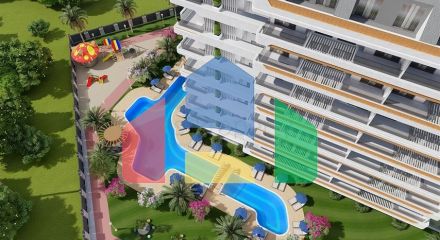 Двокімнатна квартира в споруджуваному комплексі Газіпаша