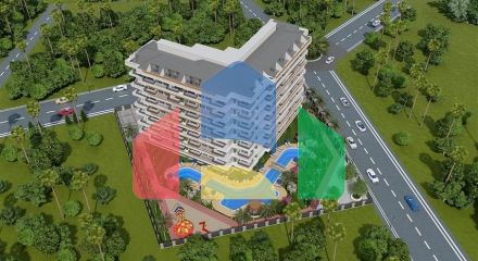 Двокімнатна квартира в споруджуваному комплексі Газіпаша