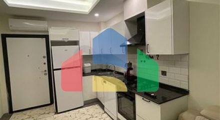Квартира 1+1 в новом комплексе в Газипаша в 600 м от моря
