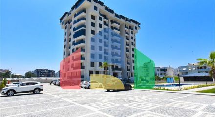 Апартаменты 2+1 с видом на горы