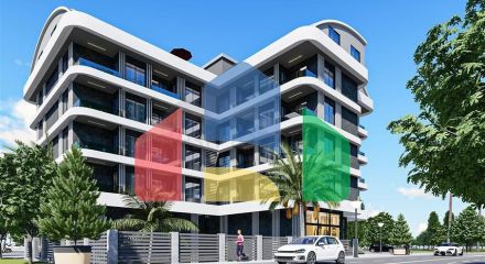 A new project in the center of Gazipasa