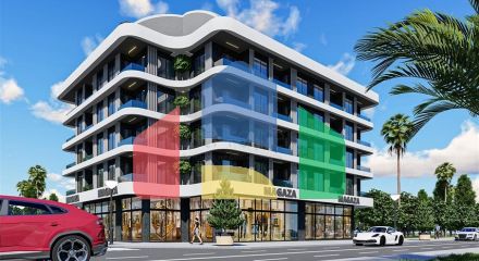 A new project in the center of Gazipasa