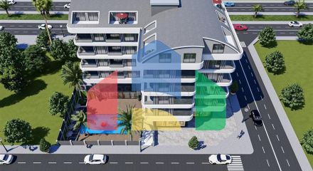 A new project in the center of Gazipasa